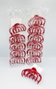 BP - HAIR ACCESSORIES (SIZE L)  SILICONE JAW CLIP OCTOPUS CUT-OUT  12CT - 04-143 - [MSRP: $2.5 CT]