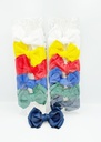 BP - HAIR ACCESSORIES COQUETTE  BOW CLIPS 6 MED PER CARD MIX  COLORS PER CRD 2CRD/DZ - 04-177 - [MSRP: $3 CRD]