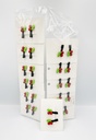 BP - HAIR ACCESSORIES RED CHERRY  GATOR CLIPS 2 MINI PER CARD  STANDARD COLORS 12CT/DZ - 04-192 - [MSRP: $.75 CT]