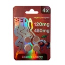 SEDA – 7-HYDROXY (7-OH) – CHEWABLE KRATOM EXTRACT TABLETS – 120MG PER PACK – 4CT – 10PK DISPLAY – KRATOM & HERBAL PILLS – 1DSPL – [MSRP: $49 Each Pk]