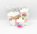 BP - HAIR ACCESSORIES CLASSIC JAW  CLIPS 8 MINI PER BAG STANDARD  COLORS 12BG/DZ - 04-213 - [MSRP: $.75 BG]