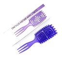 CANDY BRUSH HAIR CARE – FORK COMB & VENTED DETANGLER – WET/DRY – 1CT – 03-42 – [MSRP: $7 CT]