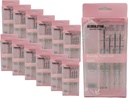 GLOBAL STAR SKIN CARE 4-PIECE STAINLESS STEEL BLACKHEAD & PIMPLE REMOVER EXTRACTOR TOOL KIT WITH CASE NEEDLES, EXTRACTORS, TWEEZERS, CASE 12CT - 05-84 - [MSRP: $2 CT]