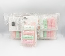 MIXUEER - HAIR ACCESSORIES HAIR CURLERS / ROLLERS 4PCS/PK PLASTIC + GRAB ROLLER 12CT/DZ - 85205-2 - [MSRP: $3.5 PK]