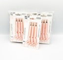 MIXUEER - NAIL DEAD SKIN EDGES REMOVER 3PCS/PK STAINLESS STEEL HEAD 12CT/DZ - 85185 - [MSRP: $1.5 PK]