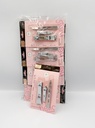 TO TERMRO - PRO SET 3PCS/PK NAIL CLIPPER, EDGE CLIPPER AND TWEEZERS SET STAINLESS STEEL 12CT/DZ - 85204 - [MSRP: $4 PK]