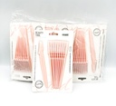 MIXUEER - GROOMING TRIMMERS 10PCS/PK STAINLESS STEEL 12CT/DZ - 85481 - [MSRP: $4.25 PK]