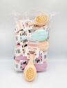 MIXUEER - SCALP MASSAGER & EXFOLIATOR SILICONE HEAD AND LONG HANDLE 12CT/DZ - 85454 - [MSRP: $3 PK]