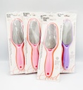 MIXUEER - FOOT DEAD SKIN OR CALLUS REMOVER FILE 1 SIDED STAINLESS STEEL 12CT/DZ - 85298 - [MSRP: $3.75 PK]