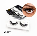 BP - COSMETICS MAKEUP VOLUME STRIP EYELASHES MATTE BLACK FAUX MINK COLLECTION FULL STRIP 12PK/DZ - [MSRP: $3.99 PK]