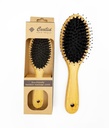 CECILIA - HAIR CARE ACCESSORIES HAIR BRUSH WITH BOAR AND NYLON BRISTLES BAMBOO HANDLE 1CT - [MSRP: $7-8 CT]