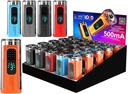 LOOKAH – BATTERIES & CHARGERS – LOAD 350MAH 510 VAPE PEN BATTERY – 25CT DISPLAY – [MSRP: $15.99 EACH]