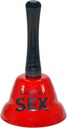 NOVELTY ACCESSORY – SEX – RING FOR SEX GIFT & NOVELTY HANDLE BELL – 1CT – NOV58 - [MSRP: $5]