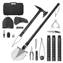 CAMPING SET – SURVIVAL SET – FOLDING MULTI-TOOL W/ AXE KNIFE & HEADLAMP – KNIVES & SELF DEFENSE – 1CT – NOV15 – [MSRP: $87.50]