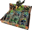 WEEDBOT – ASHTRAY – SQUARE GLASS ASSORTED DESIGNS – 90MM – 6CT DISPLAY – [MSRP: $4 EACH]
