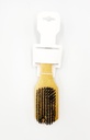 WOODEN – HAIR CARE ACCESSORIES MEDIUM WOODEN WAVE BRUSH – NATURAL WOOD HANDLE – 1CT -03-55 - [MSRP: $2]
