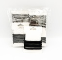LOVE – SEAMLESS ELASTIC HAIR TIES – ASSORTED COLORS – 6CT CARD – 12CT/DZ - 04-227 - [MSRP: $2 EACH]