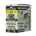 KING PALM – ROLLING ALTERNATIVES – WRAPS MINI ROLLS – PRE-PRICED 69¢ – MINI – 1 GRAM – 1PK – 30CT DSPL – [MSRP: $0.69 EACH]