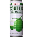FOCO – FOCO COCONUT JUICE – SOFT DRINKS – 17.6OZ – 24CT BOX – [MSRP: $3 EACH]