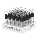 WHITE RHINO – GLASS BLUNT SLIDER – GLASS ACCESSORIES – 25CT DISPLAY – CH2001 – [MSRP: $7 EACH]