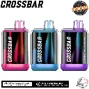 CROSSBAR – DISPOSABLE VAPE – 20000 PUFFS – 13ML – VARIOUS FLAVORS – 5CT – [MSRP: $27.50 EACH]