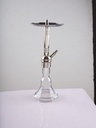 SABA – HOOKAH – 18" MEDIUM GLASS SLEEVE – CLEAR CONICAL CRYSTAL – 1CT – SB-DM5 [MSRP: $107.50]