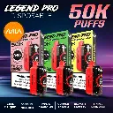 TYSON LEGEND PRO – MIA LEGEND PRO – DISPOSABLE VAPE – 50000 PUFFS – 25ML – 5% NIC – 5CT – [MSRP: $27.50 EACH]
