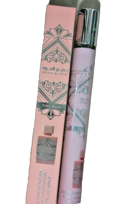 BADE'E AL OUD NOBLE BLUSH – PARFUM & COLOGNE – EAU DE PARFUM VAPORISATEUR NATURAL SPRAY FOR WOMEN – 35ML 1.18 FL OZ – 24CT – [MSRP: $9 EACH]