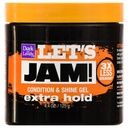 LET'S JAM – SHINING & CONDITIONING GEL – 4.4 OZ – EXTRA HOLD – 3CT – [MSRP: $5.49 EACH]