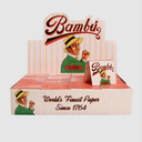 BAMBU – CLASSIC – REGULAR ROLLING PAPERS – 100CT DISPLAY – [MSRP: $2 EACH]