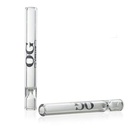 OG CHILLUM – GLASS CHILLUM – GLASS HAND PIPE – 4-INCH CLEAR TASTER – 1CT – OG01 – [MSRP: $1]