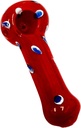 GLASS HAND PIPE – GLASS ACCESSORIES – 4-INCH SPOON – 80G WEIGHT – 2CT – 03890 – [MSRP: $6.50 EACH]