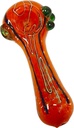 GLASS HAND PIPE – GLASS ACCESSORIES – 4-INCH SPOON – 80G WEIGHT – 2CT – 03884 – [MSRP: $6 EACH]
