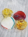 BUTTERFLY – GLASS HAND PIPE – GLASS ACCESSORIES – 4-INCH HEAVYWEIGHT 150G – 2CT – 2X-GL-05764 – [MSRP: $10 EACH]