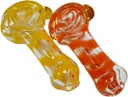CLEAR LINES – GLASS HAND PIPE – GLASS ACCESSORIES – 2.5-INCH 30G WEIGHT – 2CT – 2X-GL-05802 – [MSRP: $2.50 EACH]