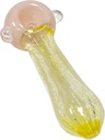COLOR HEAD – GLASS HAND PIPE – GLASS ACCESSORIES – 4-INCH HEAVYWEIGHT 100G – 2CT – 2X-GL-05776 – [MSRP: $8.50 EACH]