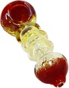 HP – GLASS SPOON PIPE – GLASS HAND PIPE – 3-INCH – HP-03607 – [MSRP: $11.50]