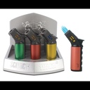 SCORCH – TORCH LIGHTERS – HEAVY DUTY – FOUR TORCH – 6CT DISPLAY – 61703-00042 – [MSRP: $30 EACH]