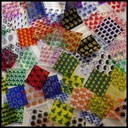 APPLE BAGGIES – BAGGIES – SMELL PROOF – UNIQUE DESIGNS & CLEAR – 10PK – [MSRP: $5 EACH]