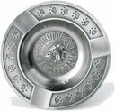 THE BULLDOG – ASHTRAY – METAL SILVER – 1CT – [MSRP: $6.50]