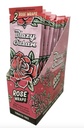 BLAZY SUSAN – WRAPS – ROSE WRAPS 100% NATURAL – 25 PACKS OF 2CT – BLAZY-06564 – [MSRP: $2 EACH]   