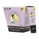 BLAZY SUSAN – PURPLE CONES – PRE-ROLLED CONES – 1-1/4 – 6PK – 21CT DSPL – [MSRP: $4.50 EACH]