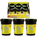 BUTT BUCKET – GLOW IN THE DARK CAR ASHTRAY – BLACK LUMINOUS TOP – 12CT DISPLAY – PD-20BK002 – [MSRP: $4.00 EACH]