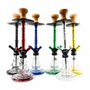 DUD – HOOKAH – 19" BRIANNA SINGLE – PREMIUM GLASS – ASSORTED COLORS – 1CT – DUD B-02518 – [MSRP: $70]