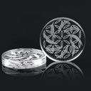 GLASS – CARB CAP – GLASS ACCESSORIES – FLAT GLASS – MIXED COLORS – VARIOUS SIZES – 1CT – [MSRP: $5]