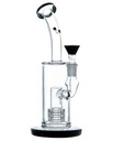 MATRIX PERC – GLASS WATER PIPE – 10-INCH – 1CT – GB0342 – [MSRP: $37.50]