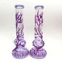 TREE OF LIFE – GLASS WATER PIPE – 10-INCH – GLOW – 1CT – GB0344 – [MSRP: $50]