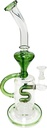 RECYCLER – GLASS WATER PIPE – 13-INCH – 1CT – GB0353 – [MSRP: $62.50]