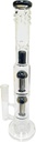 STRAIGHT TUBE 3RRC – GLASS WATER PIPES – 15 INCH – 1CT – GB0340 – [MSRP: $75]
