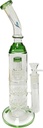 TRIPLE PERCOLATOR – GLASS WATER PIPE – 1CT – GB0306 – [MSRP: $87.50]